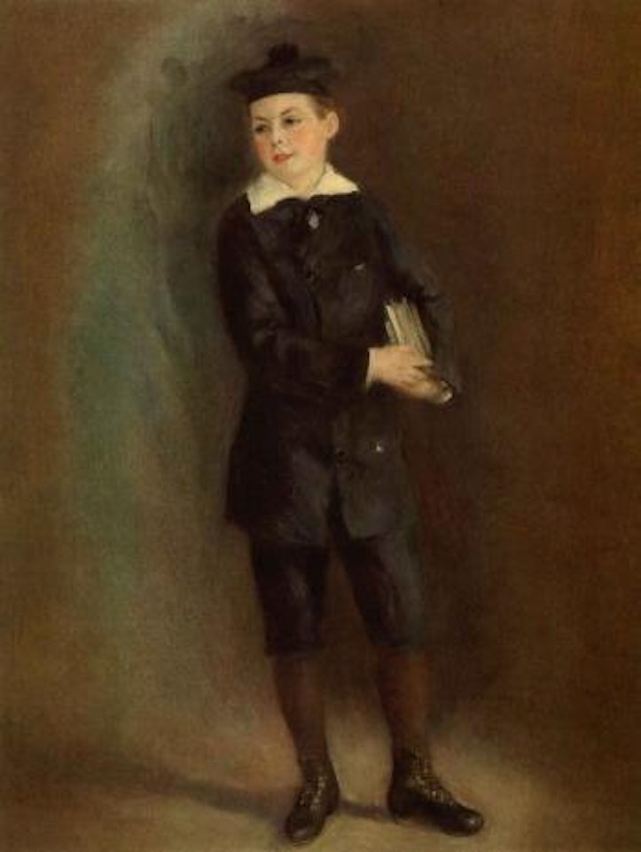 Le petit collegien by Pierre-Auguste Renoir