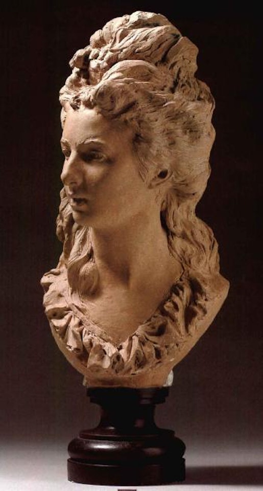 Buste de jeune femme by Auguste Rodin
