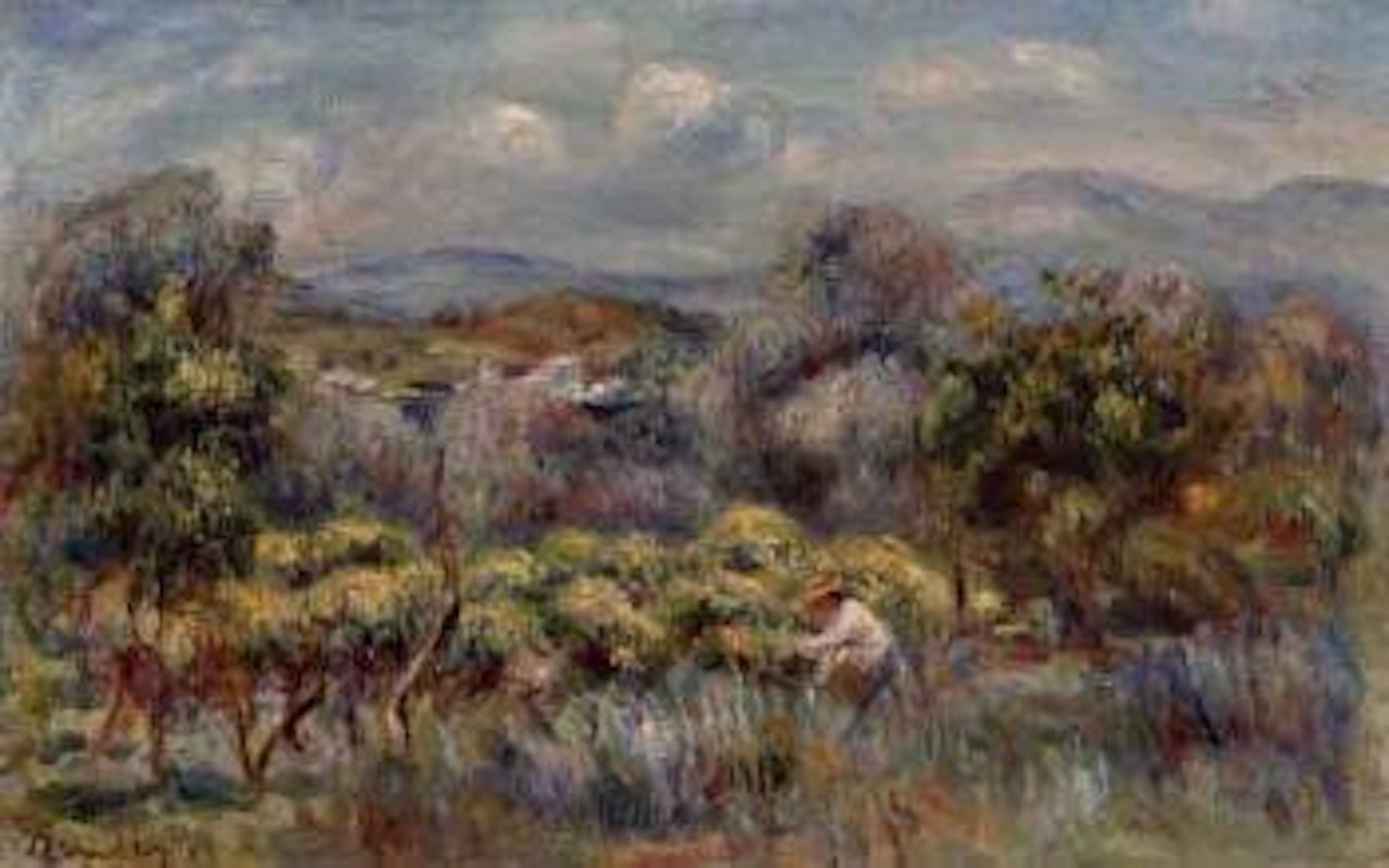 Les orangers by Pierre-Auguste Renoir