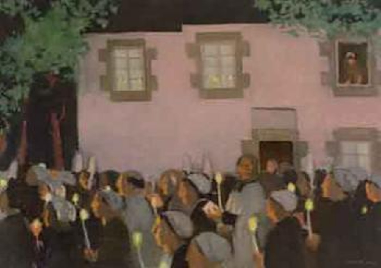 Procession du soir du Folgoet by Maurice Denis