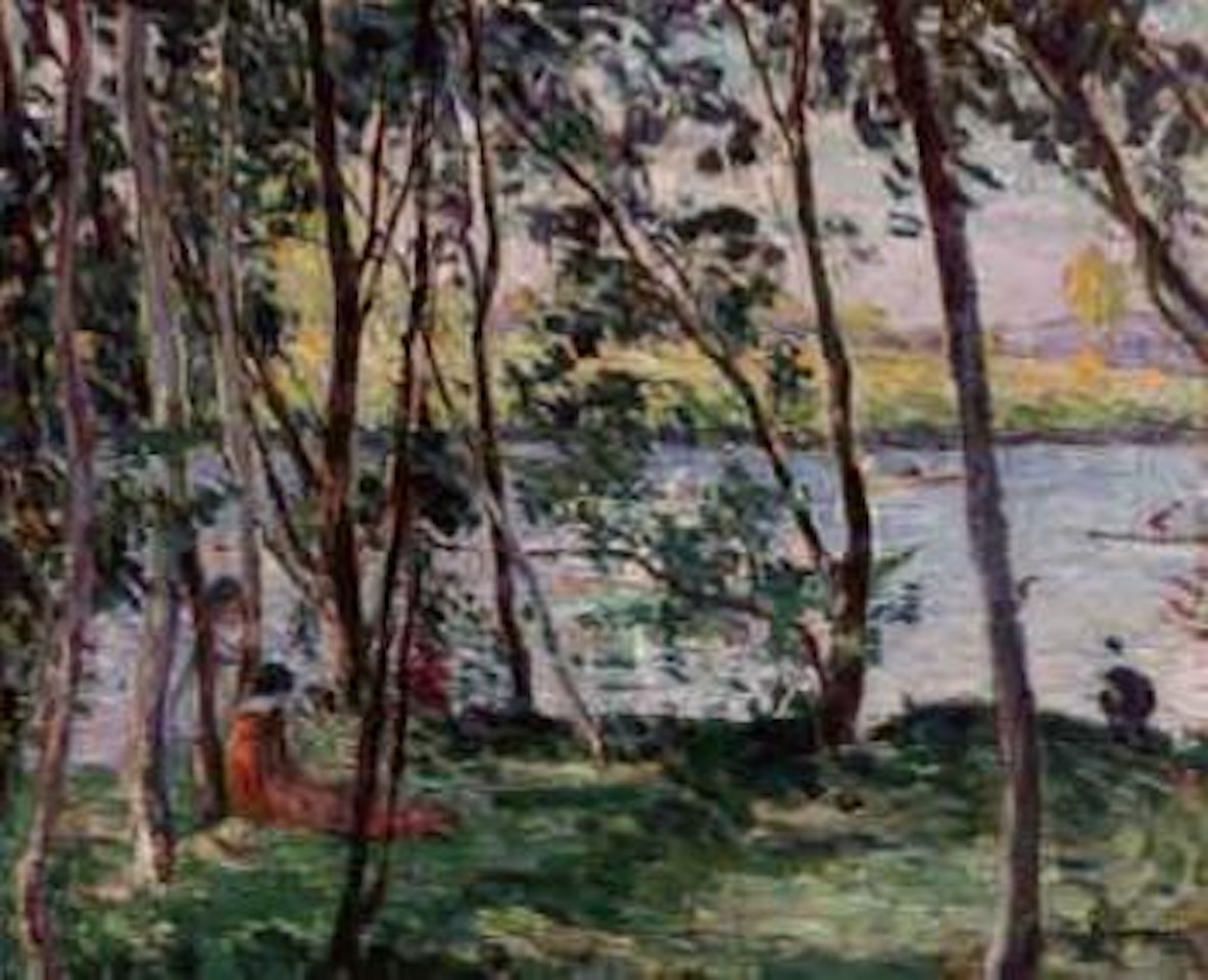 Le repos au bord du Yaudet by Henri Lebasque