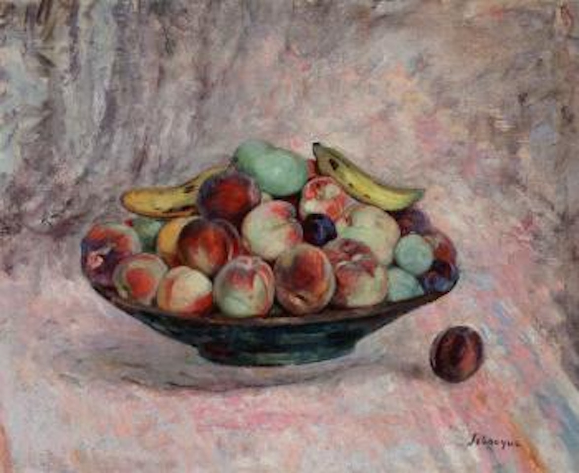 Coupe de fruits by Henri Lebasque