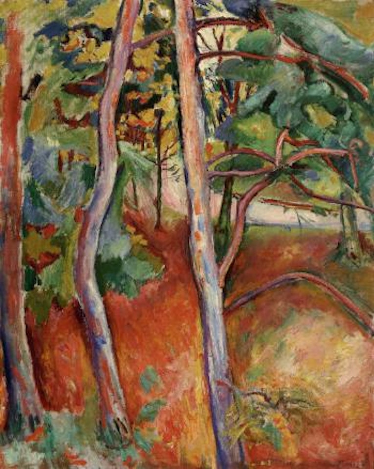 Arbres en automne by Othon Friesz