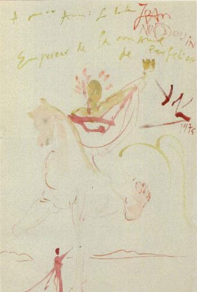Cavalier immortel by Salvador Dali