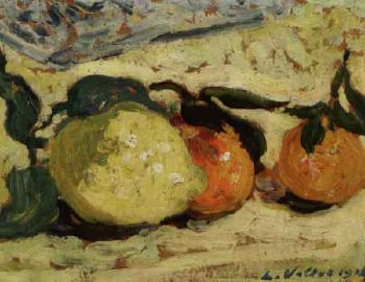 Citron et mandarines by Louis Valtat