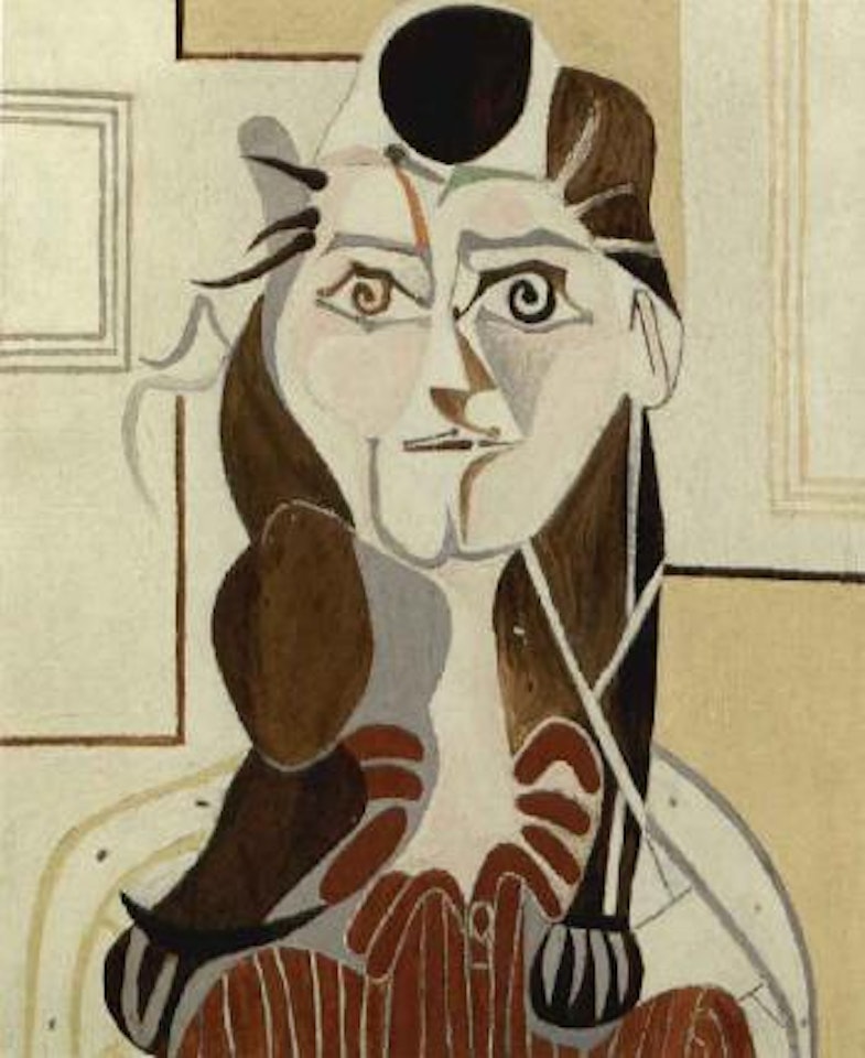 Portrait de Madame Cecile by Françoise Gilot