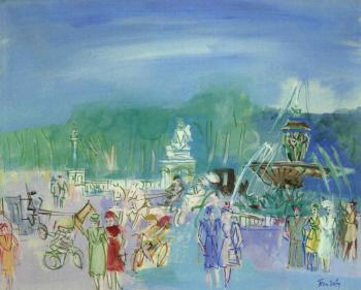 Paris, Place de la Concorde by Jean Dufy