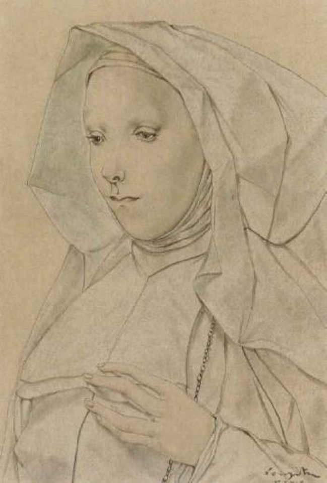 La religieuse by Leonard Tsuguharu Foujita