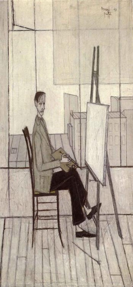Auto-portrait by Bernard Buffet