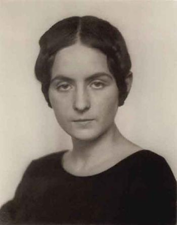 Portrait of a woman by August Sander