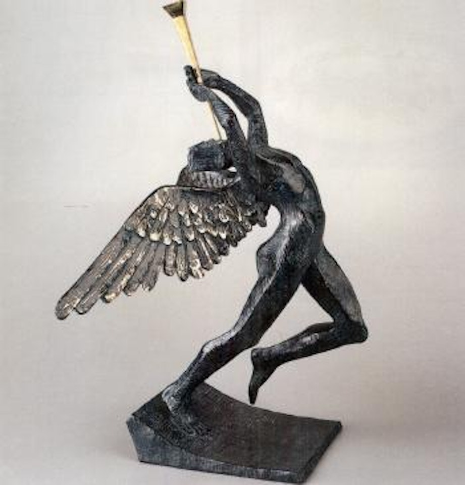 L'ange triomphant by Salvador Dali
