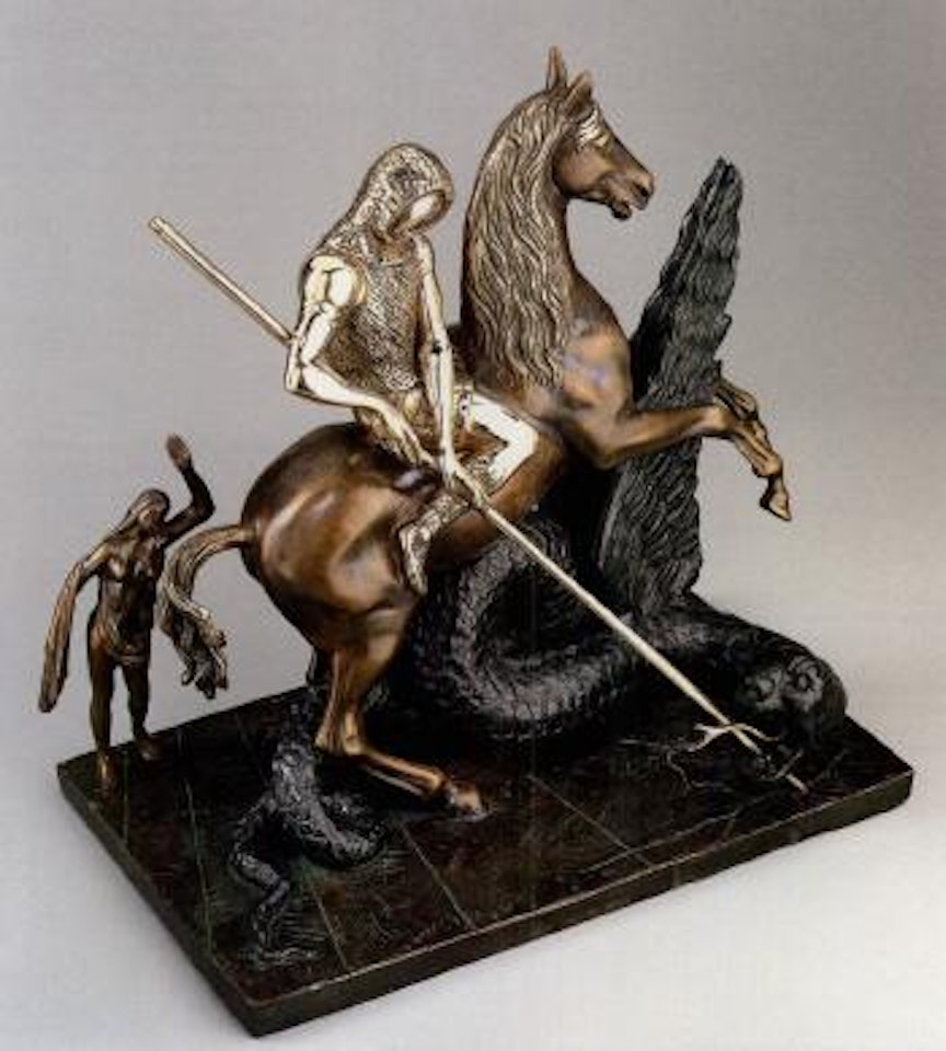 St. Georges et le dragon by Salvador Dali