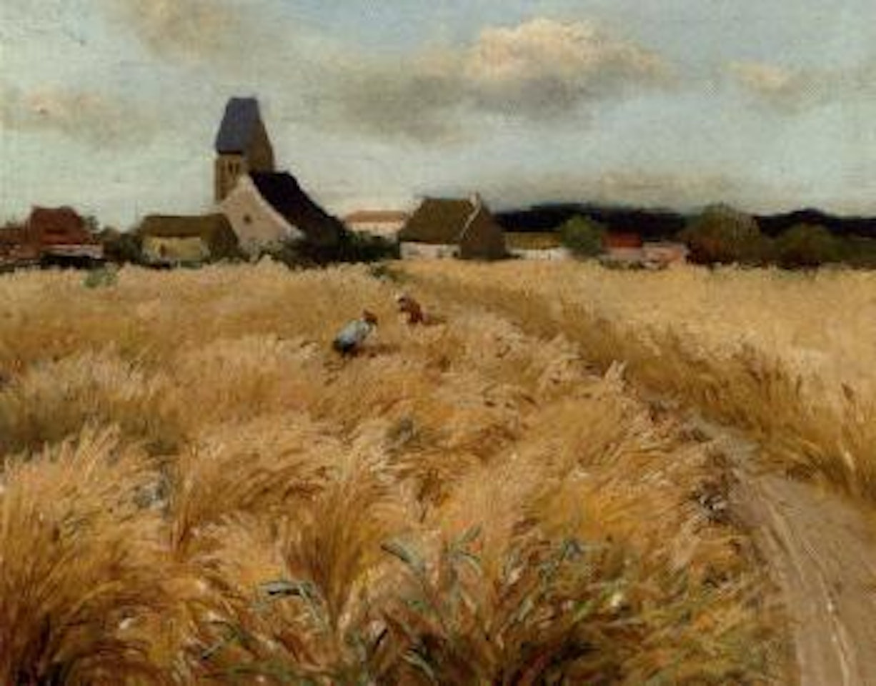 Champ de ble by Marcel Dyf