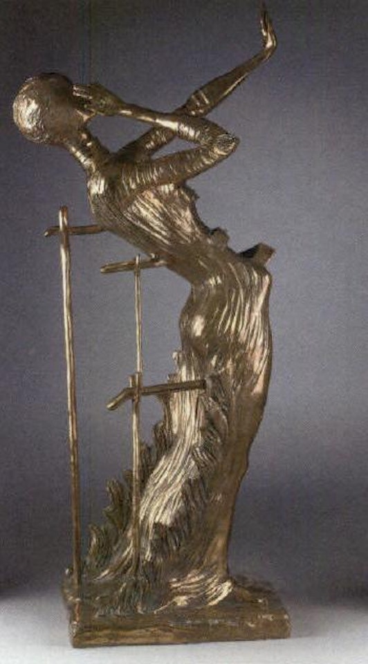 La femme en flammes by Salvador Dali