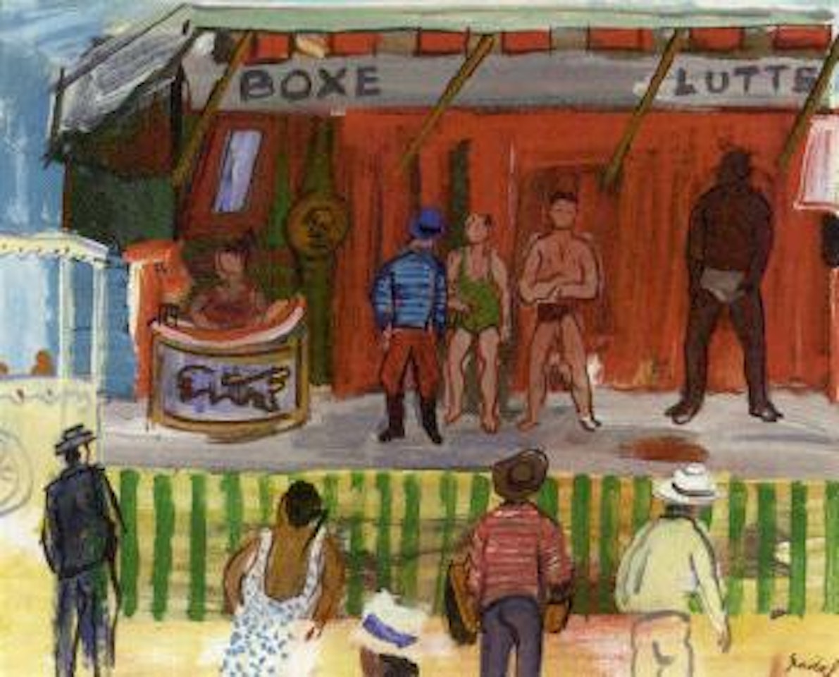 Tournoi de boxe by Carlos Nadal