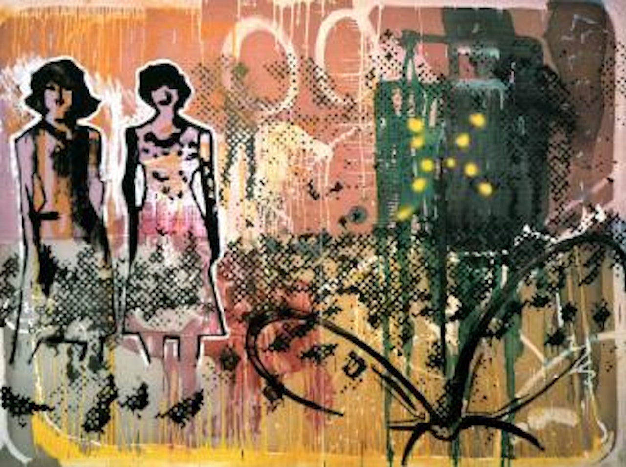 Expensive clothing by Sigmar Polke