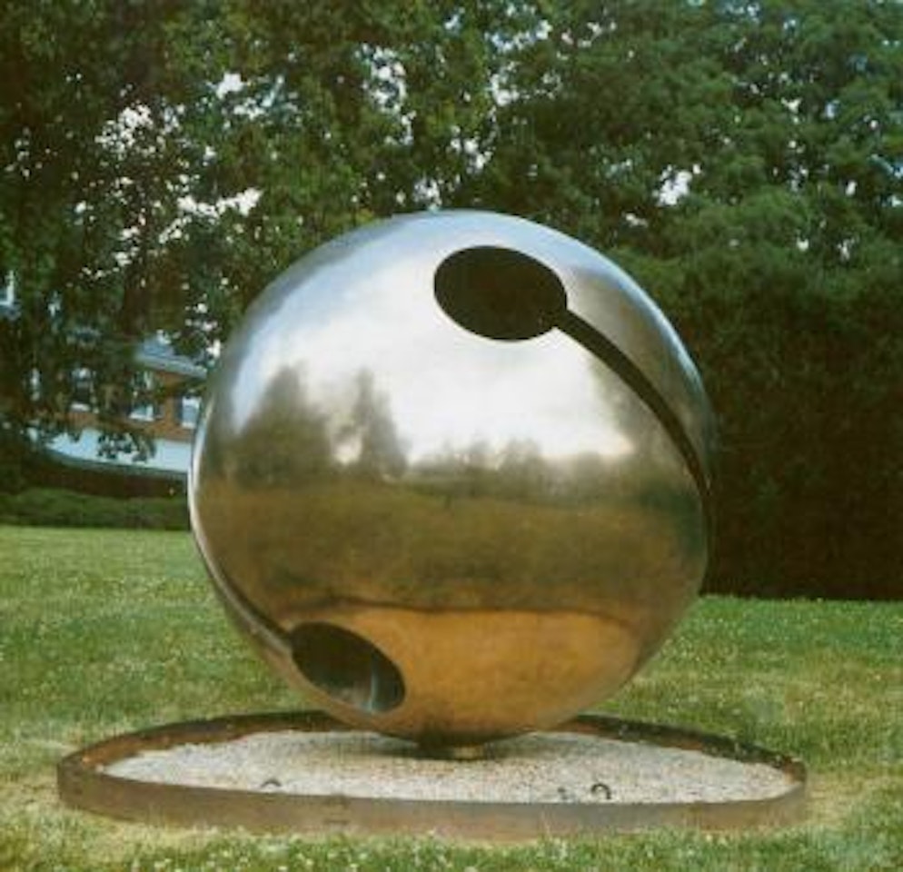 Sphere by Arnaldo Pomodoro