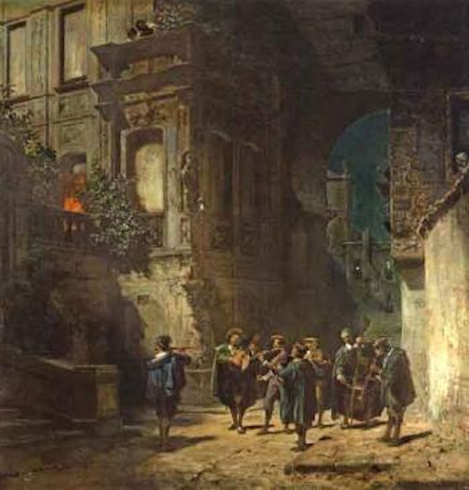 Serenade by Carl Spitzweg