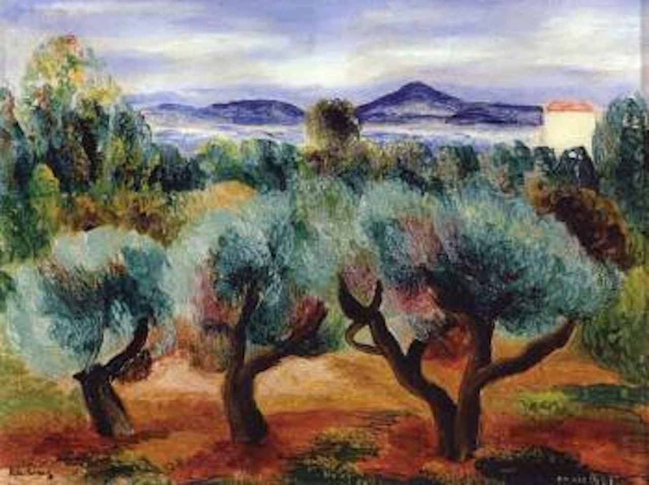 Paysage de Provence by Moïse Kisling