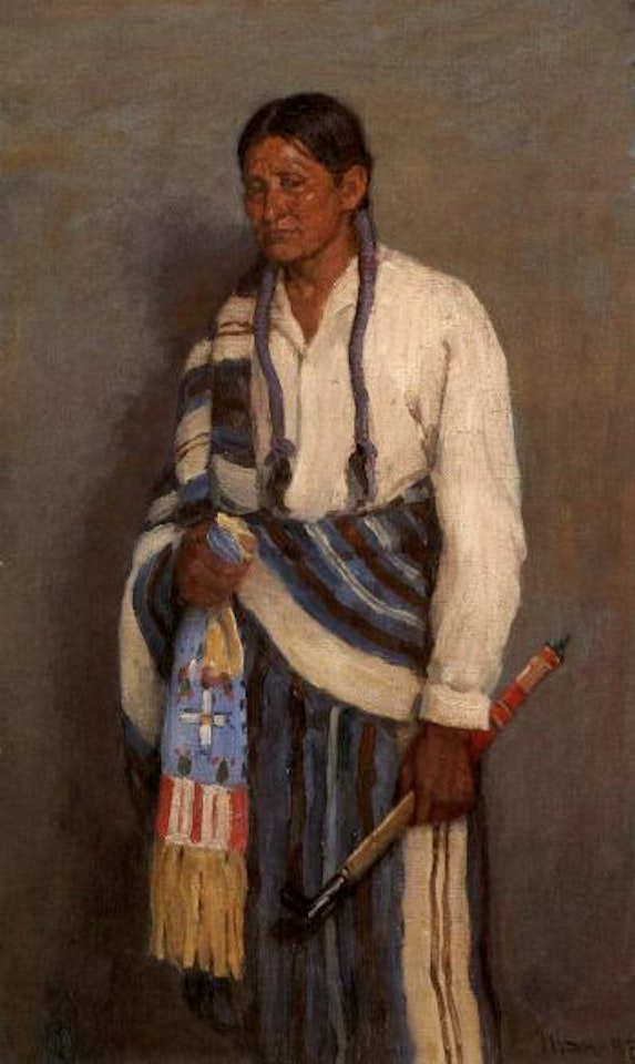 Jerry, Elk Foot by Joseph Henry Sharp
