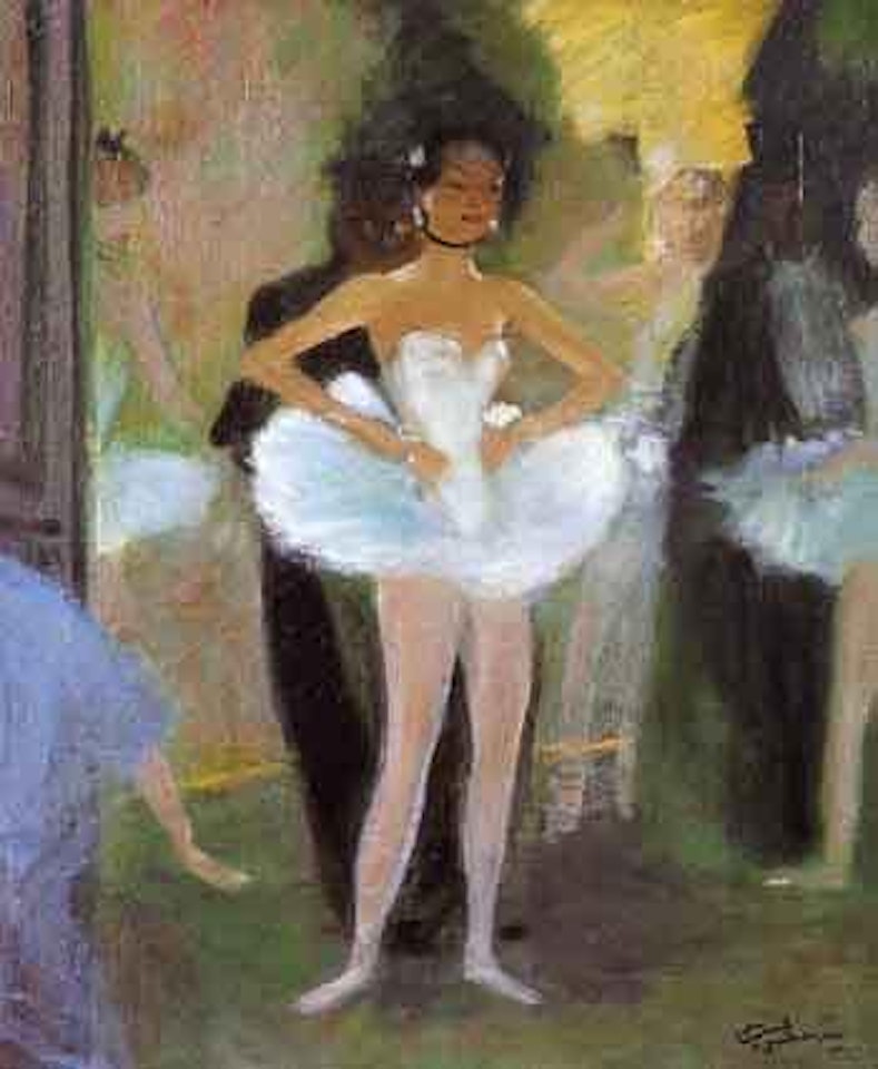 Ballerine by Jean Gabriel Domergue