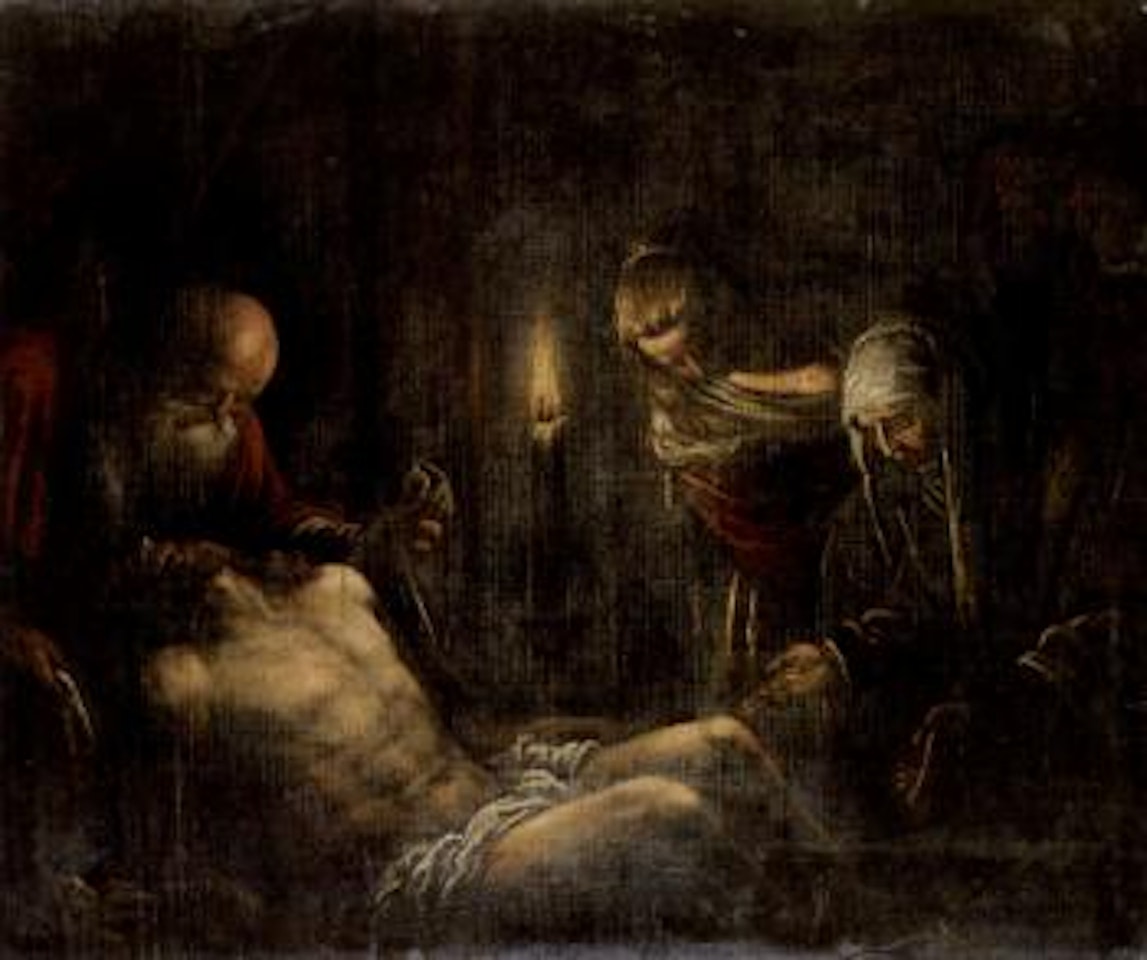 Lamentation by Leandro Bassano