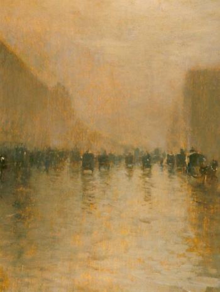 Foggy day in London by Giuseppe de Nittis