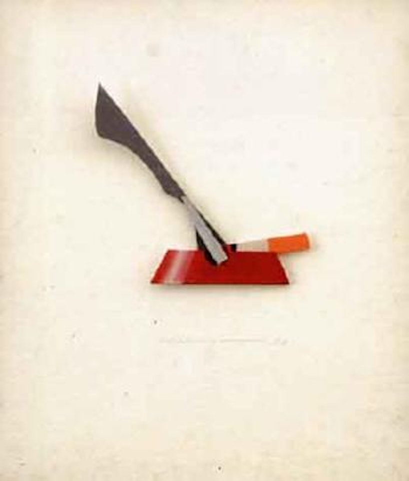 Smoking cigarette in ashtray by Tom Wesselmann