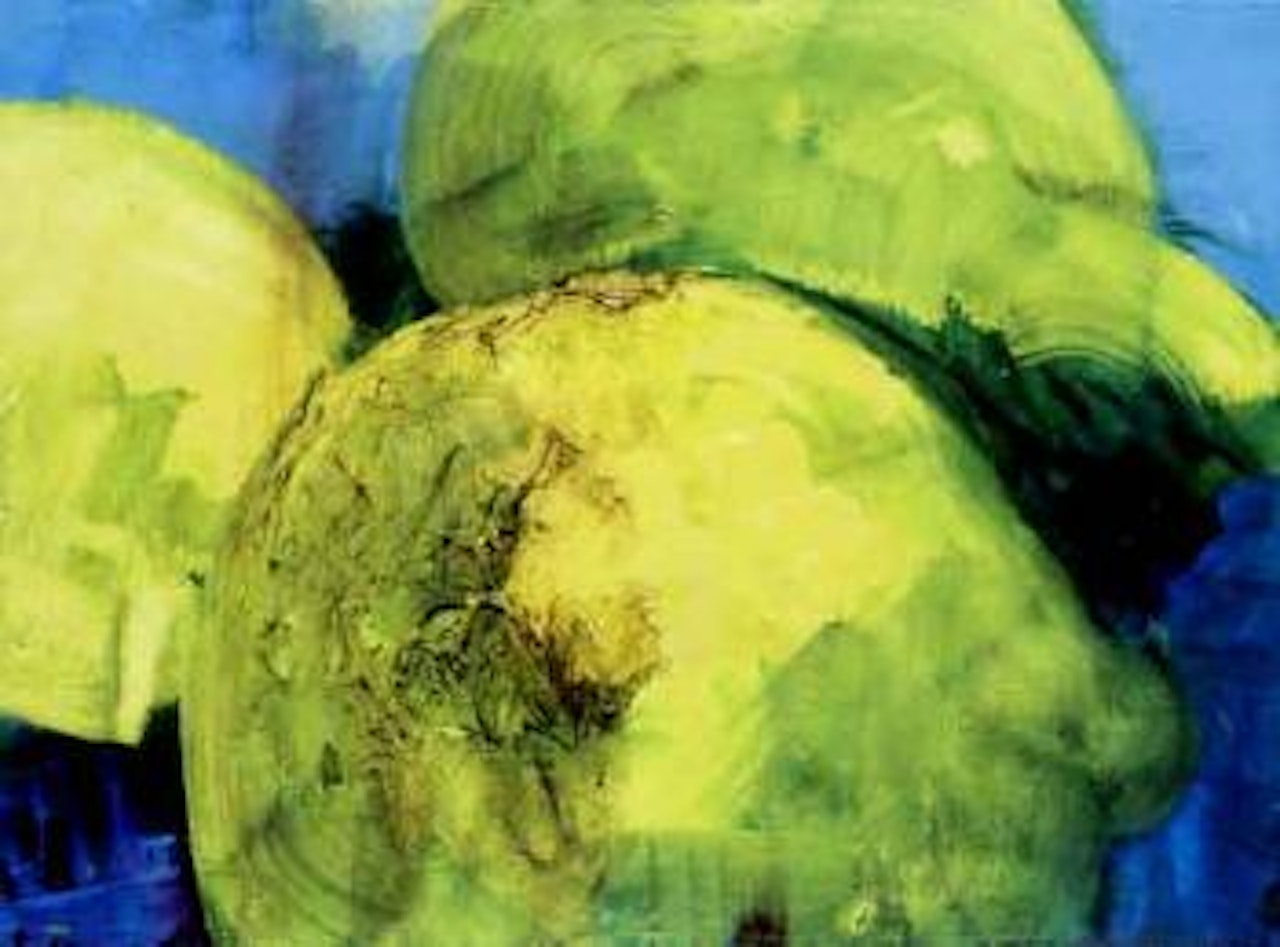 Zitronen by Rainer Fetting