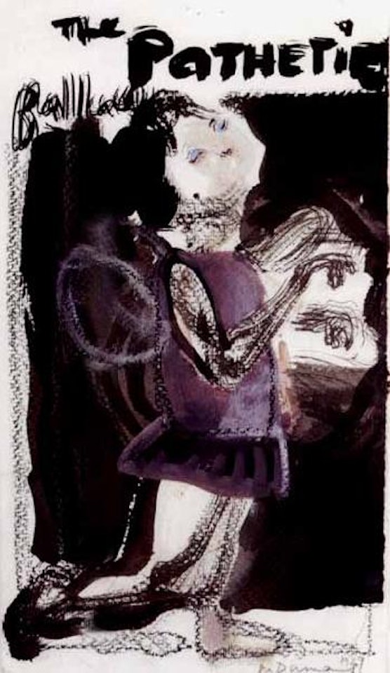 Pathetic ballerina by Marlene Dumas