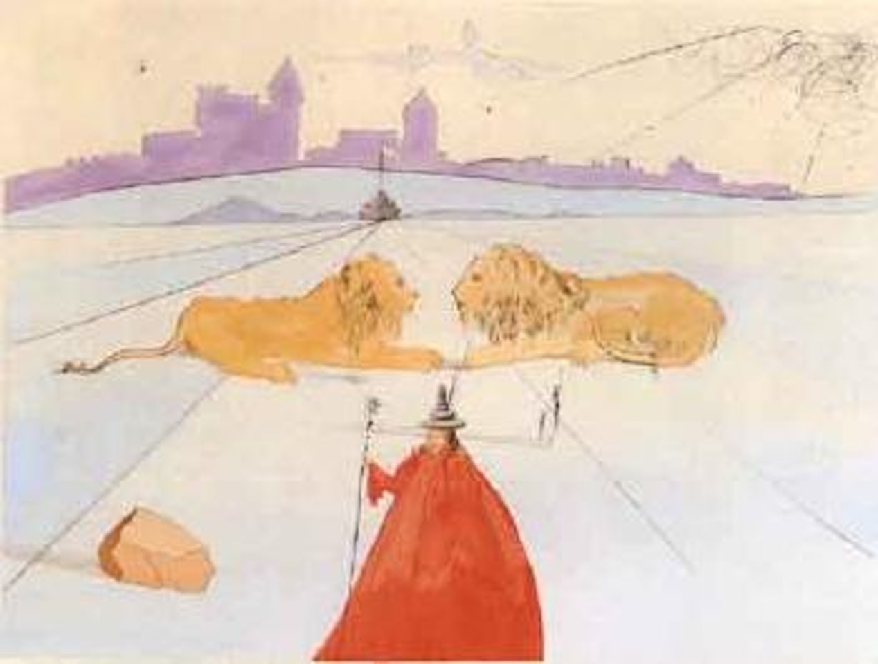 Twelve Tribes of Israel by Salvador Dali