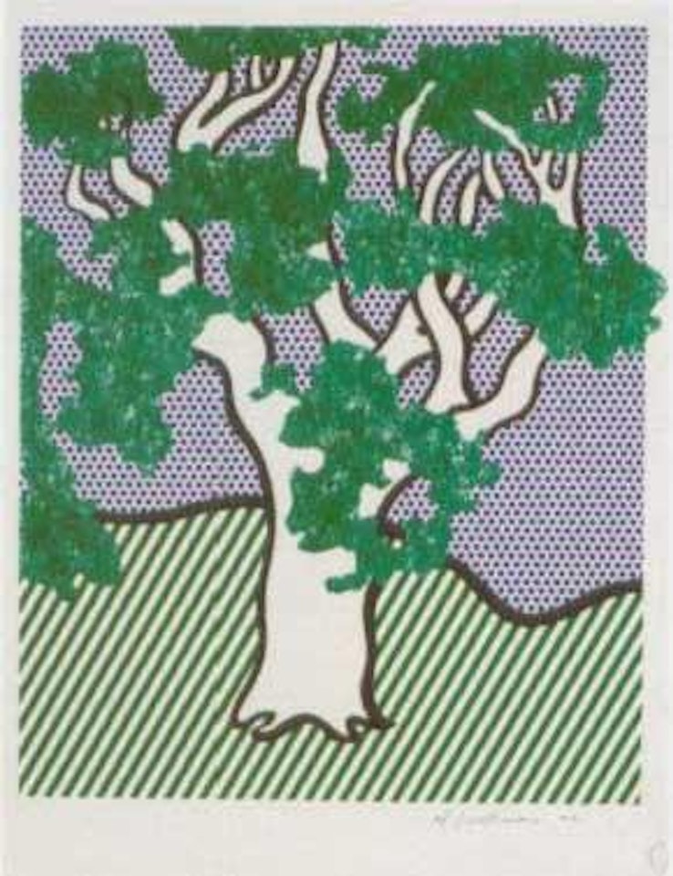 Rain forest by Roy Lichtenstein