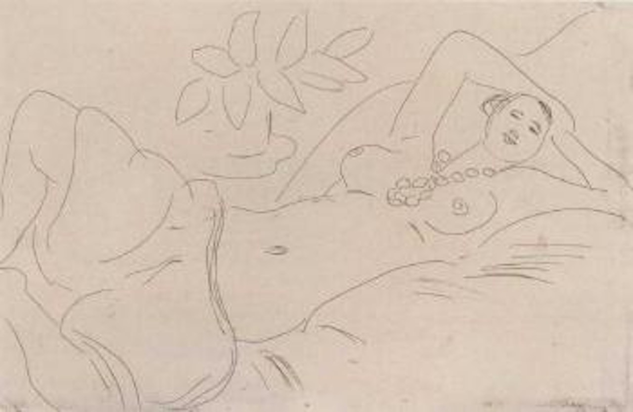 Odalisque couchee by Henri Matisse
