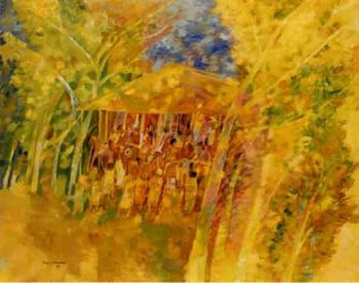 Merry-go-round by Sakti Burman