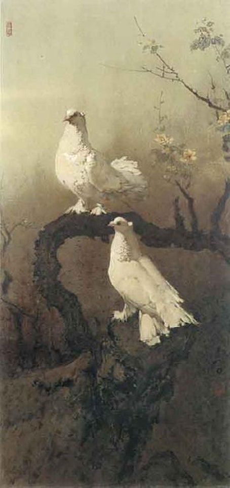 Doves by Lee Man Fong