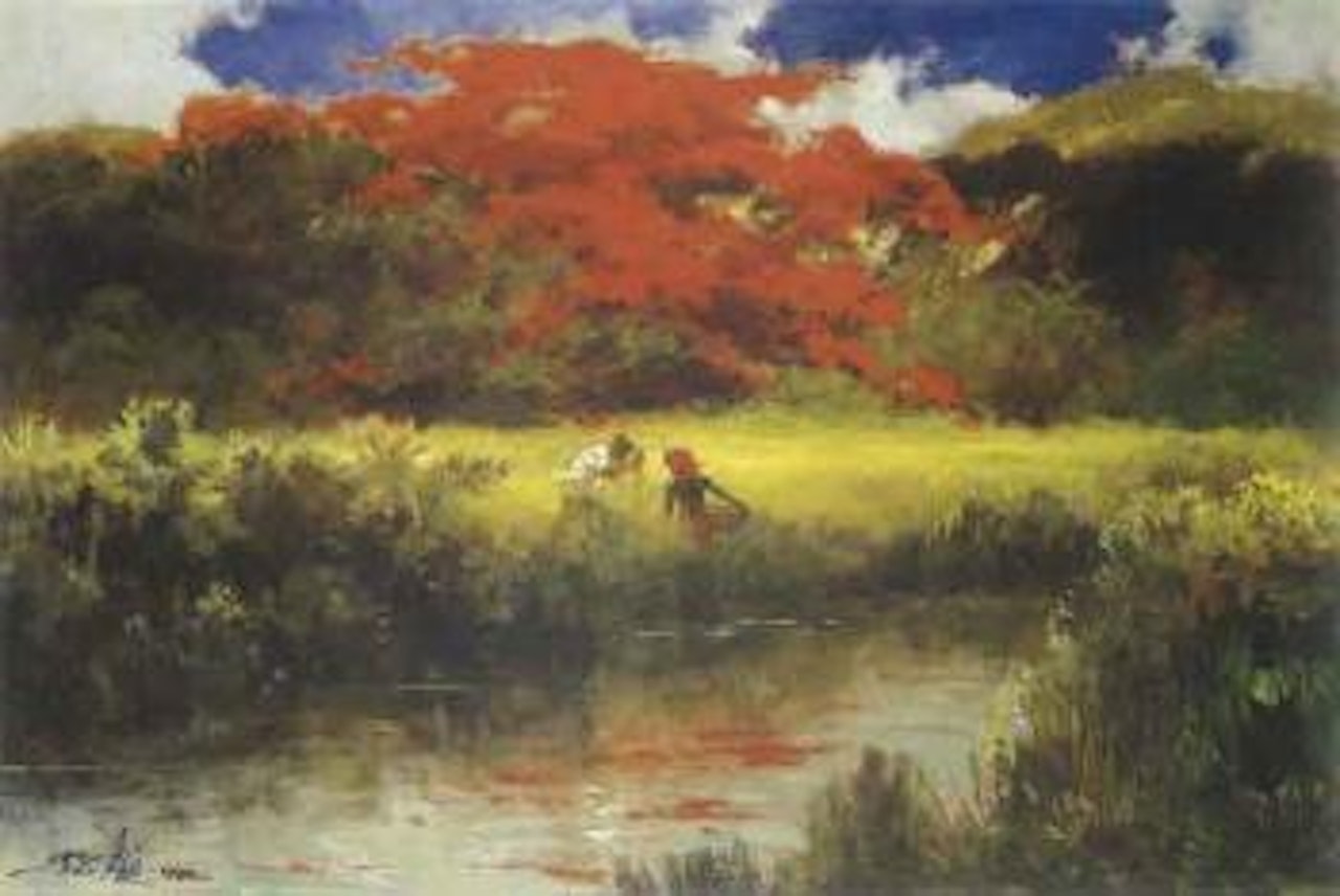 Flamboyan by Raden Basoeki Abdullah