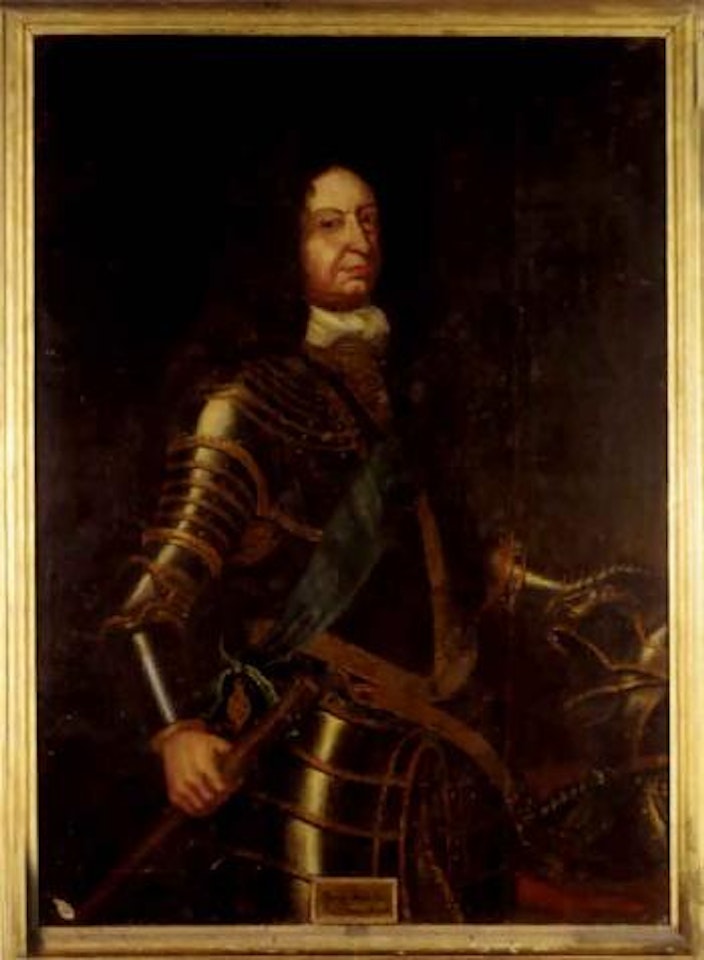 Portrait of Georg Wilhelm. Portrait of his wife Eleonora d'Olbreuse by German School