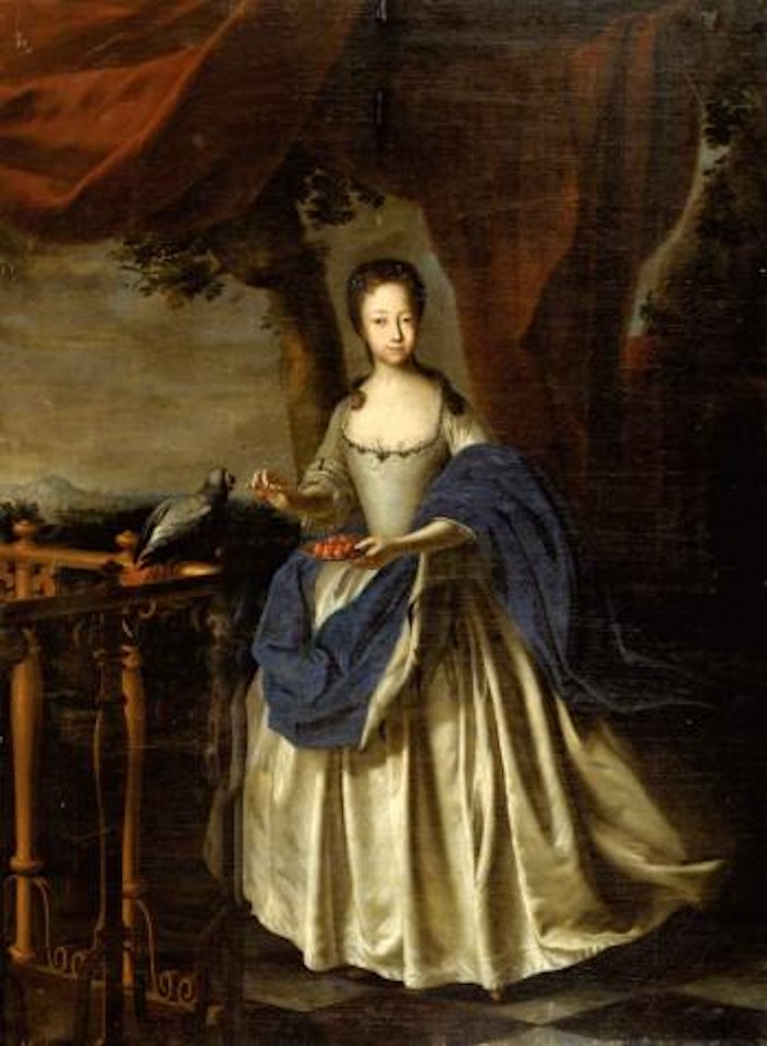 Portrait of Charlotte Christina, wife of Tsarevich Alexei by German School