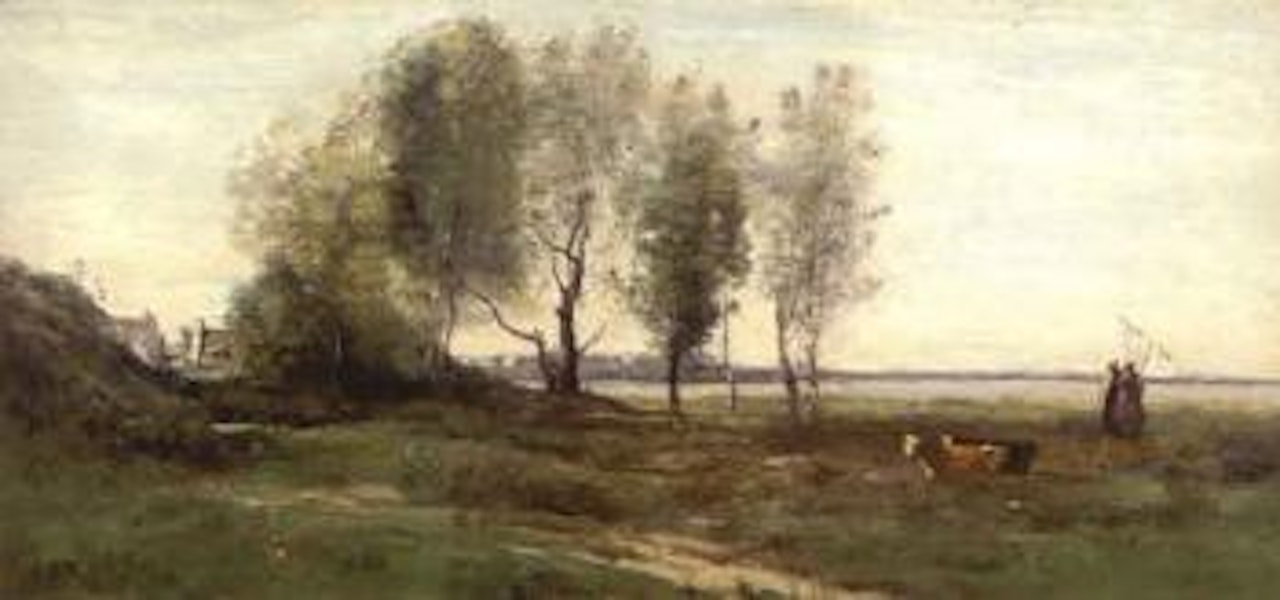 La Baie de Somme by Jean Baptiste Camille Corot