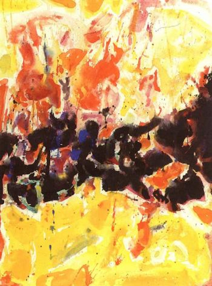 Composition by Sam Francis