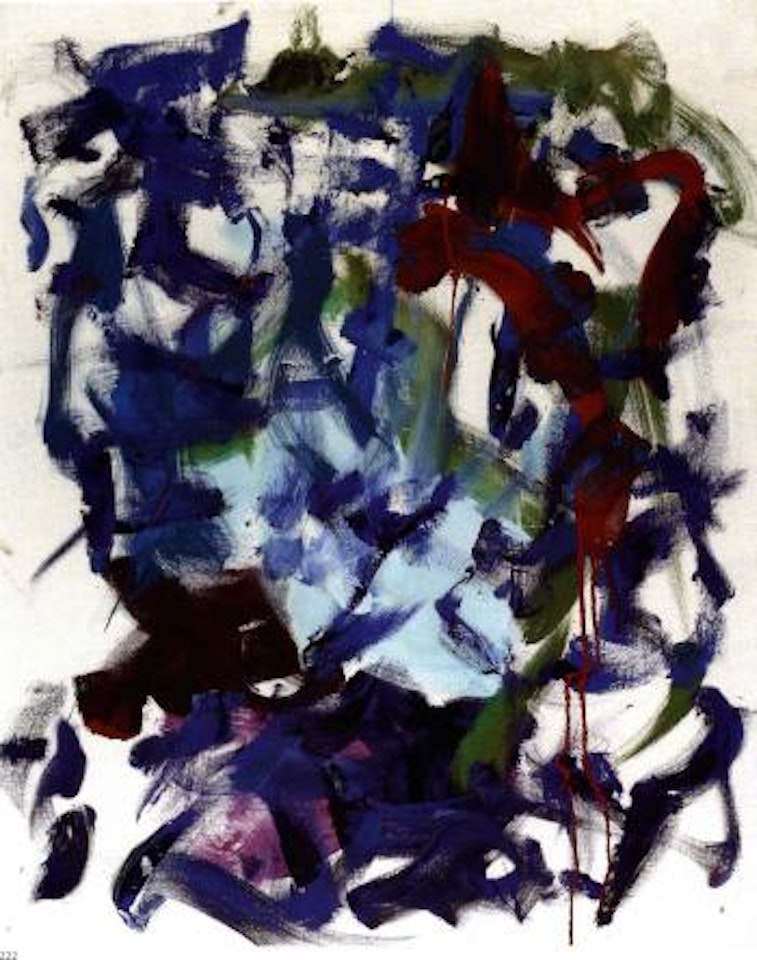 Composition by Joan Mitchell