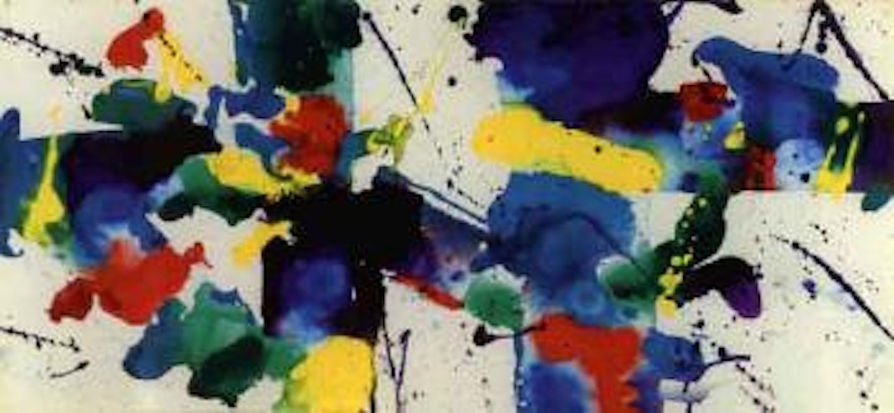 Composition by Sam Francis