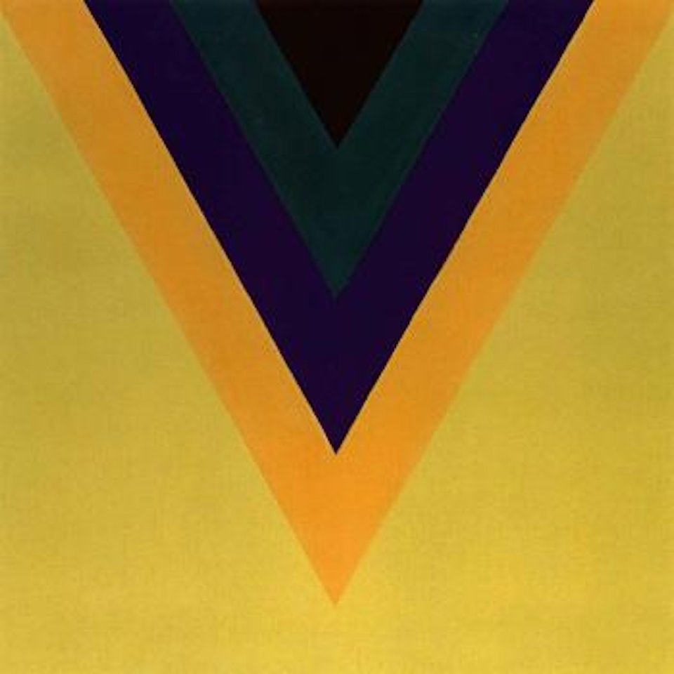 Inner dark outer light by Kenneth Noland
