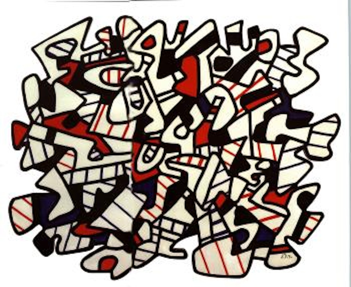 Figure II by Jean Dubuffet