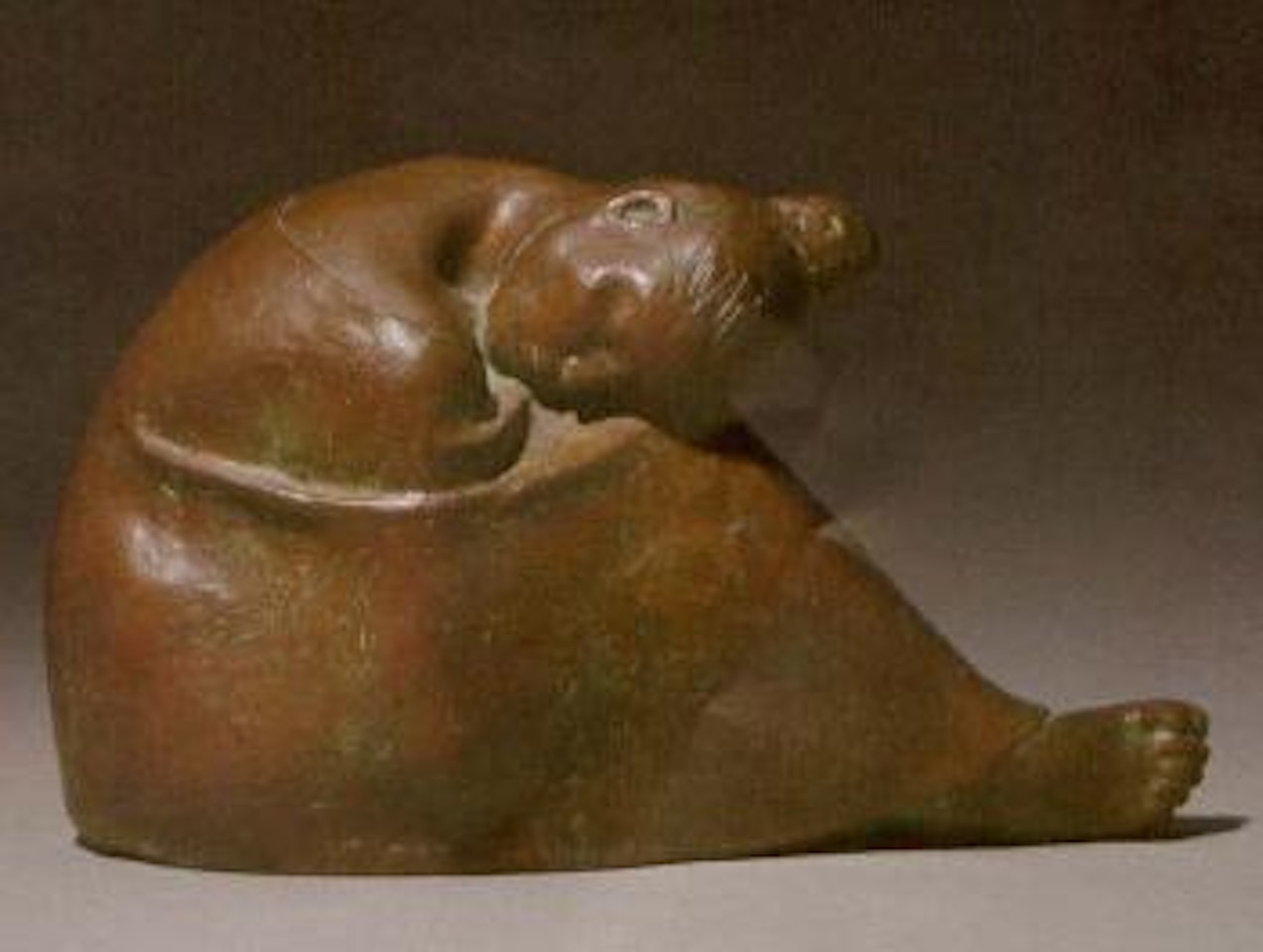 Young girl resting by Francisco Zuñiga