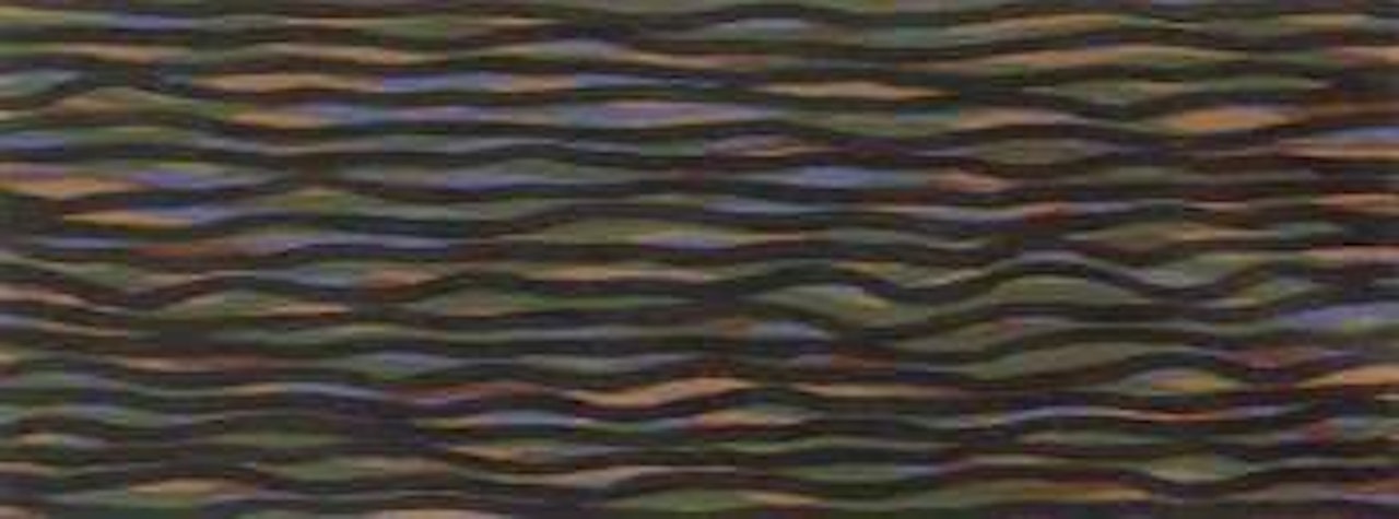 Horizontal brushstrokes by Sol LeWitt