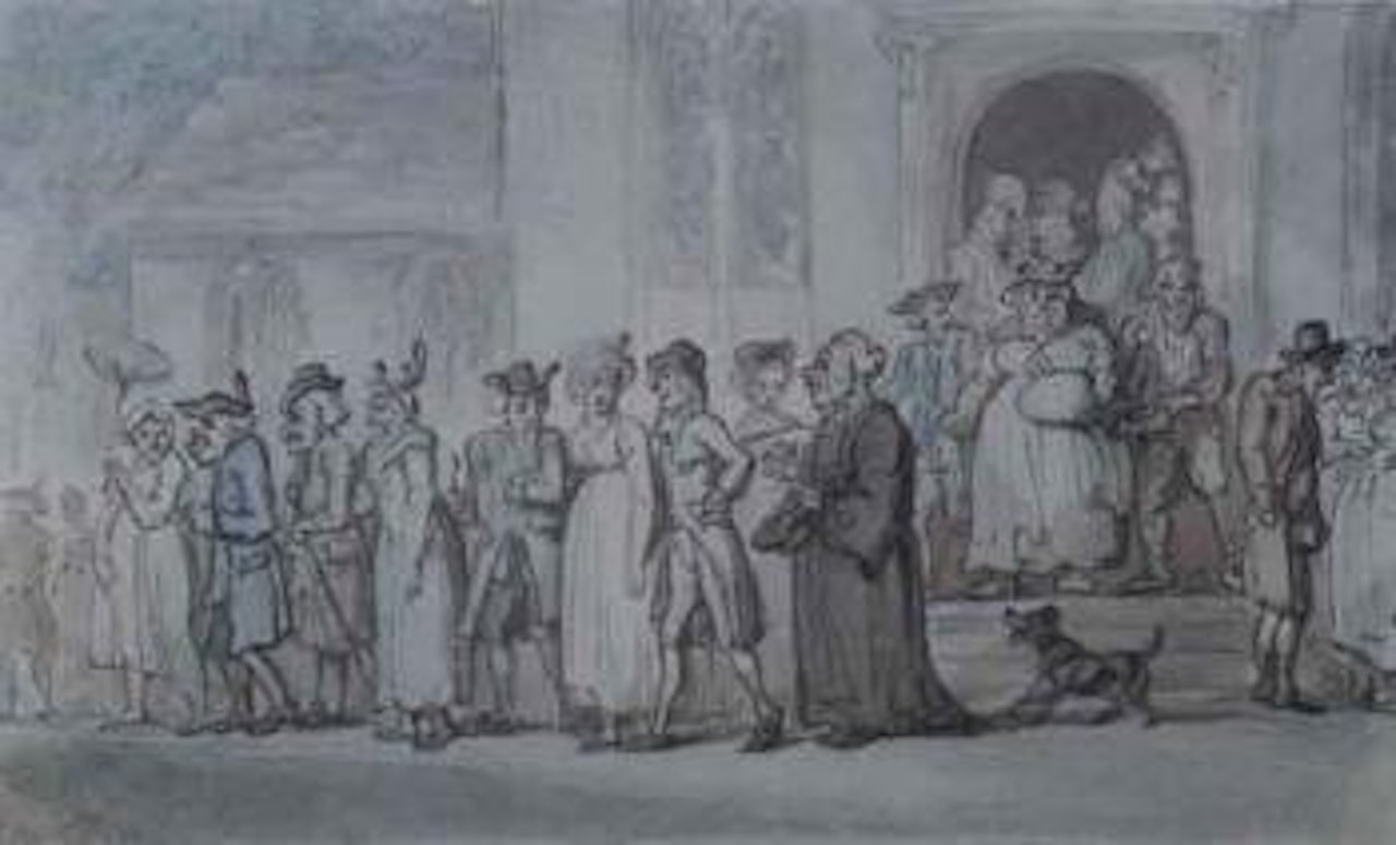 Methodists broke loose by Thomas Rowlandson
