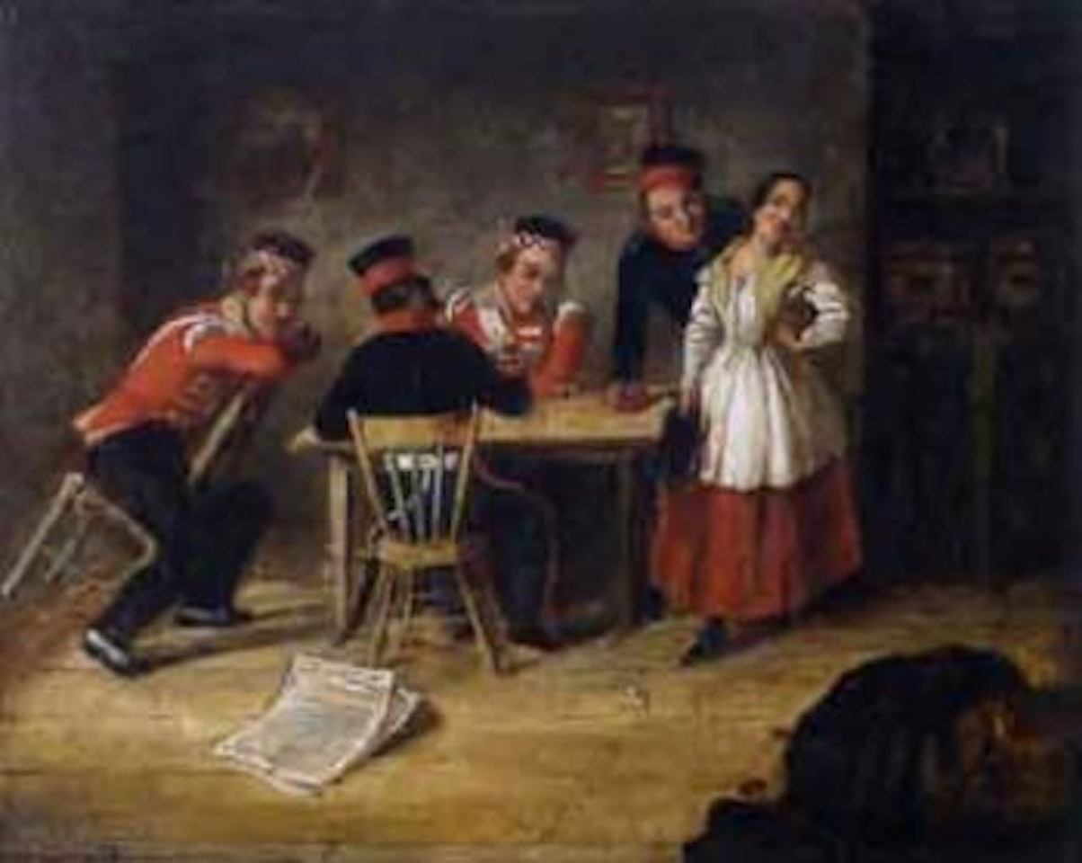 The Garrison's favourite by Cornelius Krieghoff