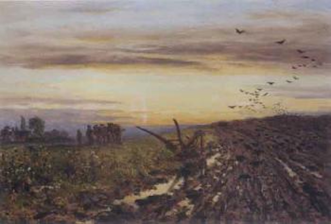 The end of the day by Benjamin Williams Leader