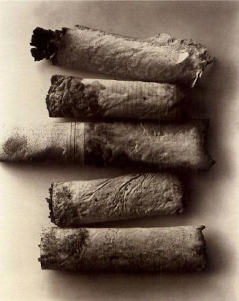 Cigarette 65, New York, 1972 by Irving Penn